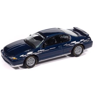 1:64 2003 Chevy Monte Carlo Pace Edition (Superior Blue w/Silver Graphics)