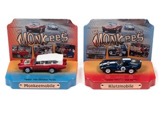 Johnny Lightning 1:64 Silver Screen Dioramas - 2023 Release 1 "Monkees" (Set of 2)