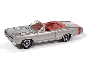 1:64 1969 Dodge Coronet R/T Convertible (A4 Silver)