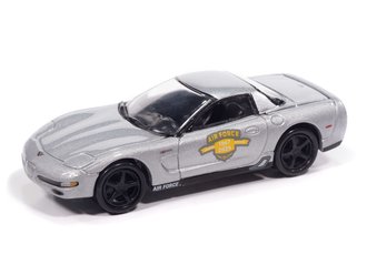 1:64 2003 Corvette C5 - Air Force Tribute Car 1947 to 2025 (Metallic Silver) 1:64 2003 Corvette C5 - Air Force Tribute Car 1947 to 2025 (Metallic Silver)