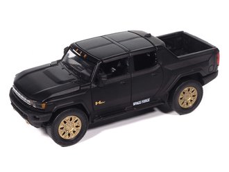 1:64 2025 GMC Hummer EV - Space Force Tribute 2019 to 2025 (Flat Black) 1:64 2025 GMC Hummer EV - Space Force Tribute 2019 to 2025 (Flat Black)