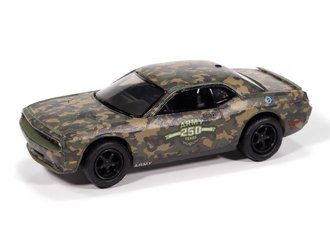 1:64 2014 Dodge Challenger - 250th Anniversary (Army Green Camo)