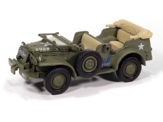 WWII Dodge WC57 Command Car Parade Vehicle - VE Victory Japan (Army Green)