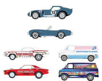 1:64 Themed Twin Packs - 2025 Release 1B (Set of 3)