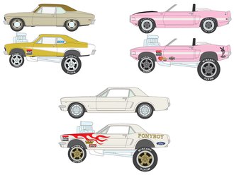 1:64 Themed Twin Packs - 2026 Release 2A (Set of 3)