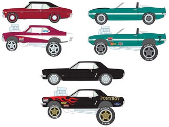 1:64 Themed Twin Packs - 2026 Release 2B (Set of 3)