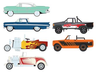 1:64 Themed Twin Packs - 2026 Release 3A (Set of 3) 1:64 Themed Twin Packs - 2026 Release 3A (Set of 3)