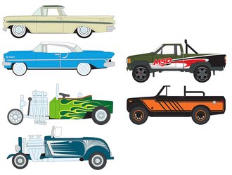 1:64 Themed Twin Packs - 2026 Release 3B (Set of 3) 1:64 Themed Twin Packs - 2026 Release 3B (Set of 3)