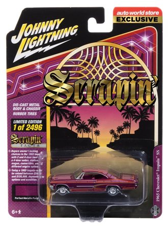 1:64 1965 Chevy Impala SS Lowrider (Perfect Metallic Purple) 1:64 1965 Chevy Impala SS Lowrider (Perfect Metallic Purple)