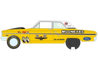 1:64 Mooneyes - 1964 Ford Thunderbolt (Yellow/White) 1:64 Mooneyes - 1964 Ford Thunderbolt (Yellow/White)