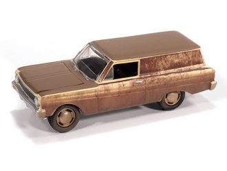 1:64 1964 Ford Falcon "Delivery Project in Progress" (Phoenician Yellow w/Rust Patina)