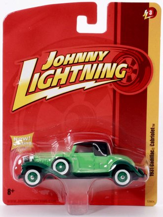 1:64 1931 Cadillac Cabriolet (Green/Black)