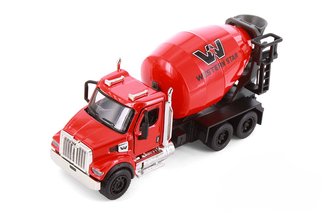 1:64 Western Star 47X Concrete Mixer Truck (Red) 1:64 Western Star 47X Concrete Mixer Truck (Red)