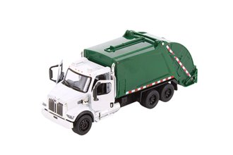 1:64 Western Star 47X Waste Truck (White/Green) 1:64 Western Star 47X Waste Truck (White/Green)