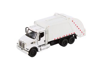 1:64 Western Star 47X Waste Truck (White) 1:64 Western Star 47X Waste Truck (White)