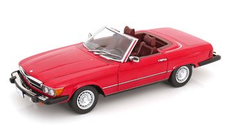 1:12 1985 Mercedes-Benz 450 SL R107 (Red) "Dallas"