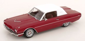 1:18 1966 Ford Thunderbird Hardtop (Red/White)