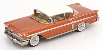 1:18 1958 Chevrolet Bel Air Impala Coupe (Brown)