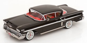 1:18 1958 Chevrolet Bel Air Impala Coupe (Black)