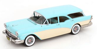1:18 1957 Buick Special Estate Wagon (Mint/Cream)