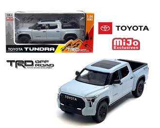 1:24 2023 Toyota Tundra TRD Off-Road 4×4 (Lunar Rock) 1:24 2023 Toyota Tundra TRD Off-Road 4×4 (Lunar Rock)