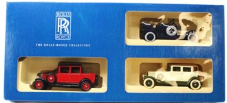 Rolls-Royce 3-Car Set - 1907 Ghost, 1926 Landaulet & 1929 Phantom Rolls-Royce 3-Car Set - 1907 Ghost, 1926 Landaulet & 1929 Phantom