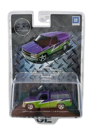 1:64 1990 Chevrolet C1500 (Purple/Green)