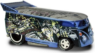 1:64 Rebel Run - Halloween - Frankenstein I VW Drag Bus 1:64 Rebel Run - Halloween - Frankenstein I VW Drag Bus
