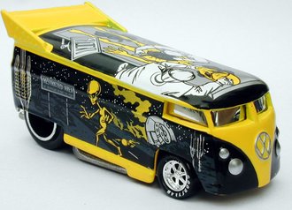1:64 Rebel Run - Alien Bus - Autopsy VW Drag Bus 1:64 Rebel Run - Alien Bus - Autopsy VW Drag Bus