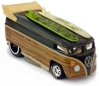 1:64 Rebel Run - Surfin' Series No. 5 - Bamboozled VW Drag Bus 1:64 Rebel Run - Surfin' Series No. 5 - Bamboozled VW Drag Bus