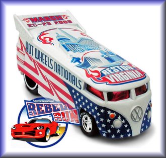 1:64 Rebel Run - Reston, Va. HW Nationals VW Drag Bus 1:64 Rebel Run - Reston, Va. HW Nationals VW Drag Bus