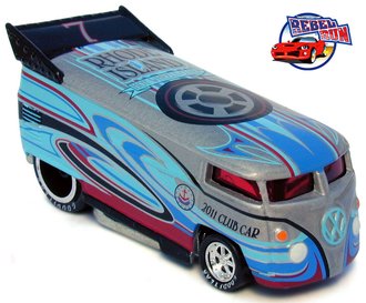 1:64 Rebel Run - Rhode Island Hot Wheels Club - VW Drag Bus VW Drag Bus 1:64 Rebel Run - Rhode Island Hot Wheels Club - VW Drag Bus VW Drag Bus