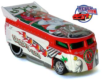 1:64 Rebel Run - Christmas - Santa's Sled VW Drag Bus 1:64 Rebel Run - Christmas - Santa's Sled VW Drag Bus