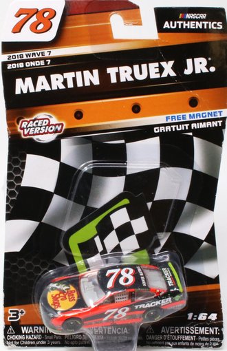 1:64 Martin Truex JR #78 Toyota Camry "Bass Pro Shops" ***Creased Blister***