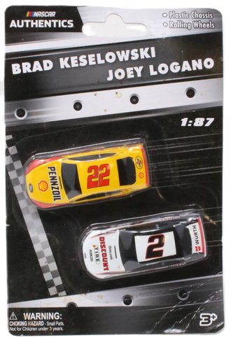 1:87 Brad Keselowski #22 "Penzoil", Joey Logano #2 "Discount Tire"