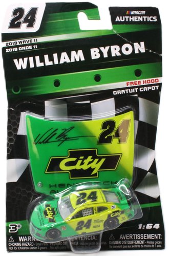 1:64 William Byron #24 Chevy Camaro "City Hendrick" ***Creased Blister***