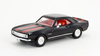 1:43 1967 Chevy Camaro Z-28 (Black w/Red Racing Stripes) 1:43 1967 Chevy Camaro Z-28 (Black w/Red Racing Stripes)