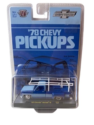 1:64 1978 Chevrolet Silverado 30 (Blue) 1:64 1978 Chevrolet Silverado 30 (Blue)