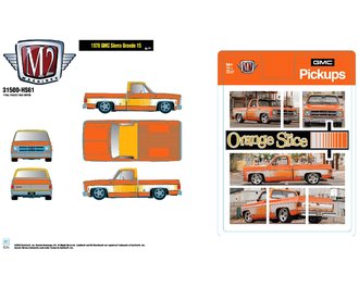 1:64 1976 GMC Sierra Grande "Orange Slice"