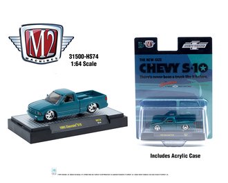 1:64 1995 Chevorlet S10 Pickup (Blue)