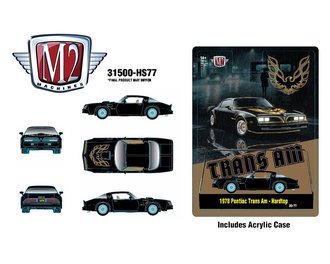 1:64 1978 Pontiac Trans Am Firebird Special Edition (Black)