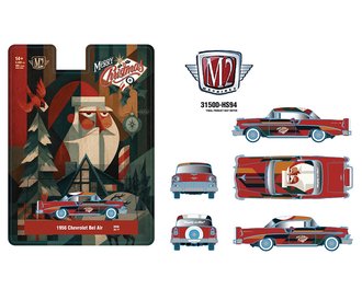 1:64 1956 Chevrolet Bel Air "Merry Christmas Edition" 1:64 1956 Chevrolet Bel Air "Merry Christmas Edition"