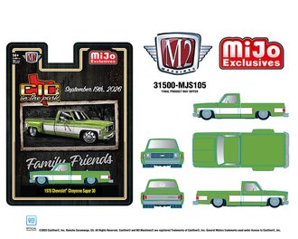 1:64 1978 Chevrolet Cheyenne Super 30 (Green/White) "C10s In The Park" 1:64 1978 Chevrolet Cheyenne Super 30 (Green/White) "C10s In The Park"