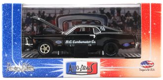 1:64 1970 Ford Mustang (Black)
