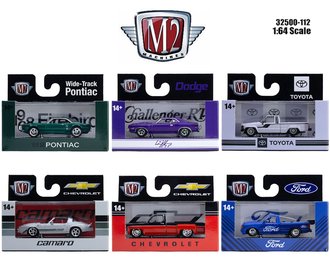 1:64 Auto-Thentics Release 112 (Set of 6) 1:64 Auto-Thentics Release 112 (Set of 6)