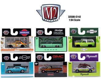 1:64 Auto-Thentics Release S142 (Set of 6) 1:64 Auto-Thentics Release S142 (Set of 6)