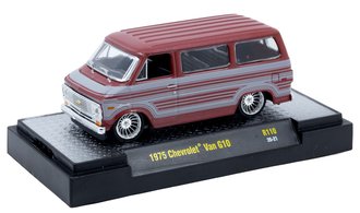 1:64 1975 Chevrolet Van G10 (Red) 1:64 1975 Chevrolet Van G10 (Red)