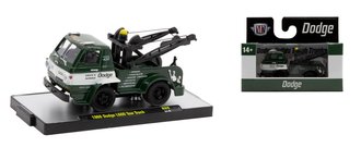 1:64 1966 Dodge L600 Tow Truck (Green/White)