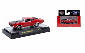 1:64 1970 Ford Torino Cobra (Red/Black)