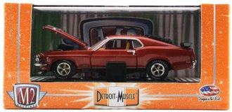 1:64 1970 Ford Mustang Mach 1 (Orange)
